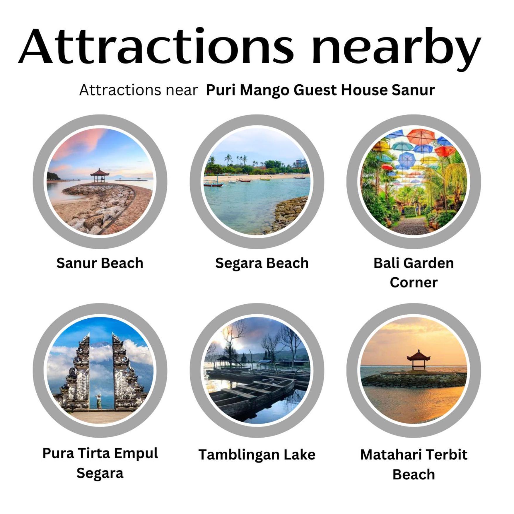 Puri Mango Guest House Sanur Exterior photo
